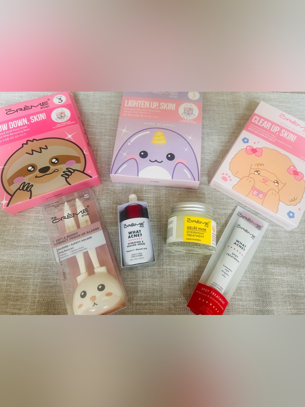 The Crème Shop Face Mask Bundle